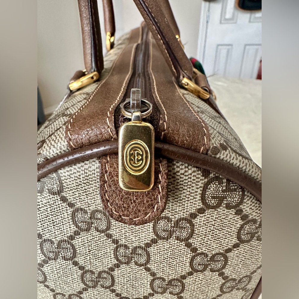 ❌SOLD❌ Gucci PVC Boston Bag - Picture 7 of 16